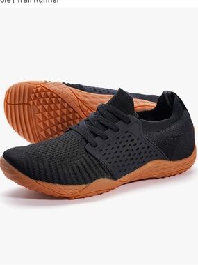 Whitin Barefoot and Minimalist W63 Zero Drop Black Sneakers Size 9 Women’s